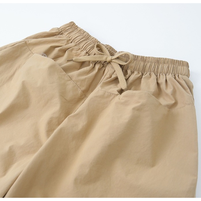 [預購 每周日中午 12:00收單] 2025 韓國 pippin 春夏女裝 水洗棉雙口袋休閒寬褲-細節圖11