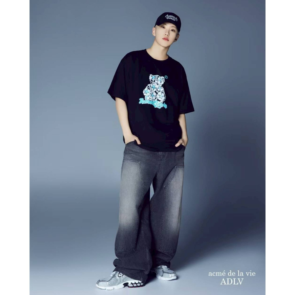 [預購 每周日中午 12:00收單] 2025 韓國 ADLV  星星設計小熊上衣-細節圖2
