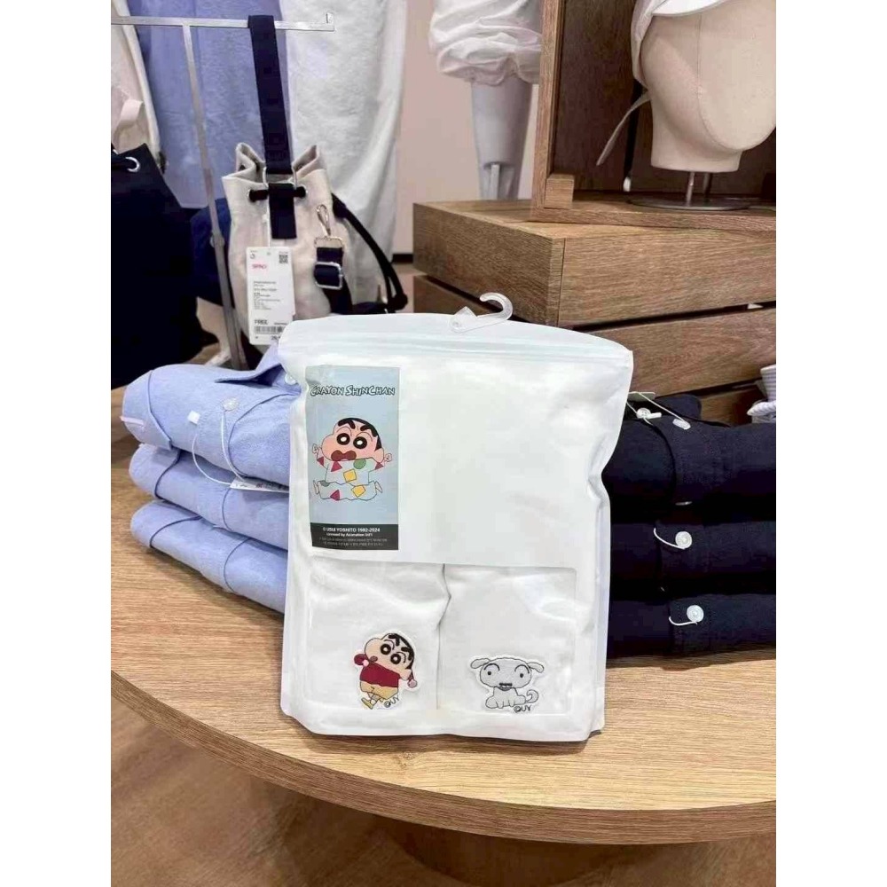 [限時限量特惠][預購 2025.05.19 中午 12:00收單] 2025  打折款~SPAO 蠟筆小新上衣 1+1-細節圖9