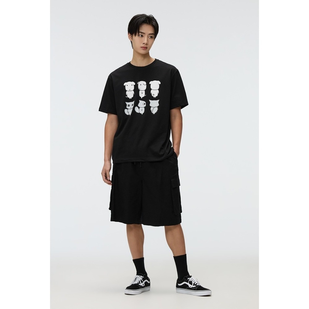 [預購 每周日中午 12:00收單] 2025 韓國 SPAO GANADI聯名系列短袖上衣-細節圖6