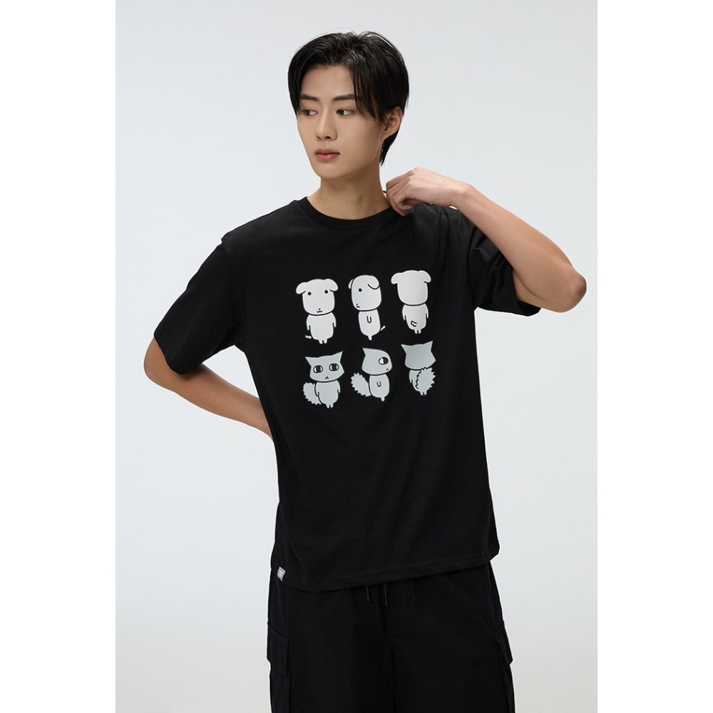 [預購 每周日中午 12:00收單] 2025 韓國 SPAO GANADI聯名系列短袖上衣-細節圖8