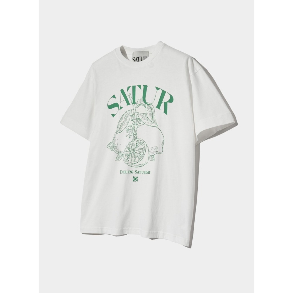 [韓國特惠ing][預購 每周日中午 12:00收單] 2025 韓國 SATUR 朴圭瑛代言   中性款水果上衣-細節圖6