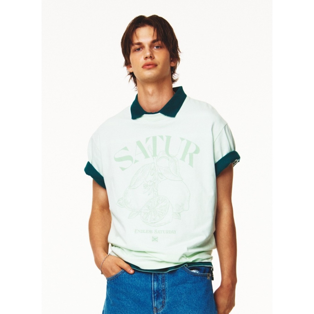 [韓國特惠ing][預購 每周日中午 12:00收單] 2025 韓國 SATUR 朴圭瑛代言   中性款水果上衣-細節圖8