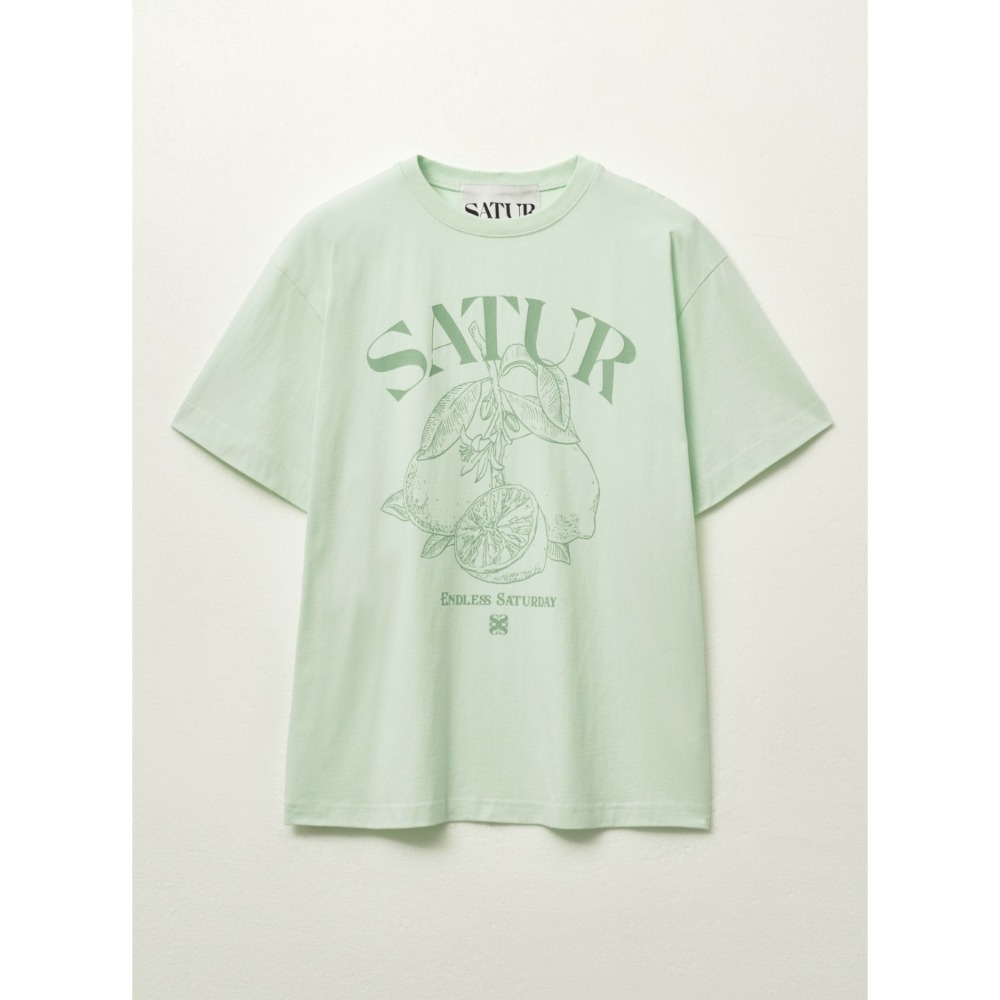 [韓國特惠ing][預購 每周日中午 12:00收單] 2025 韓國 SATUR 朴圭瑛代言   中性款水果上衣-規格圖9