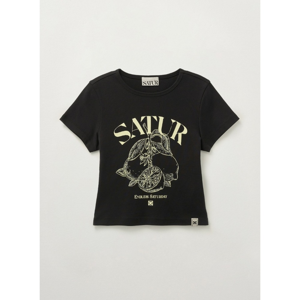 [韓國特惠ing][預購 每周日中午 12:00收單] 2025 韓國潮牌 SATUR 朴圭瑛代言 女款水果上衣-規格圖5