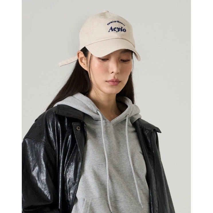 [現貨 兩頂  快搶!!]  韓國小眾品牌  金泰希戴 AEYIO經典LOGO棒球帽-細節圖9