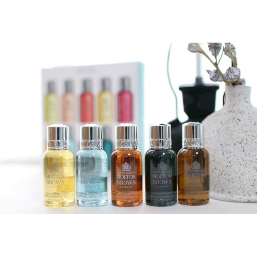 [預購 每周日中午 12 : 00收單] 2025 韓國 生活百貨 MOLTON BROWN 經典明星沐浴禮盒組-細節圖2