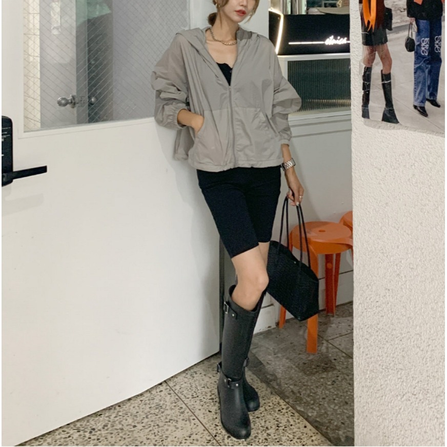 [預購 每周日中午 12:00收單] 2025 韓國 deepny 時尚  雙環扣長筒雨靴-細節圖3