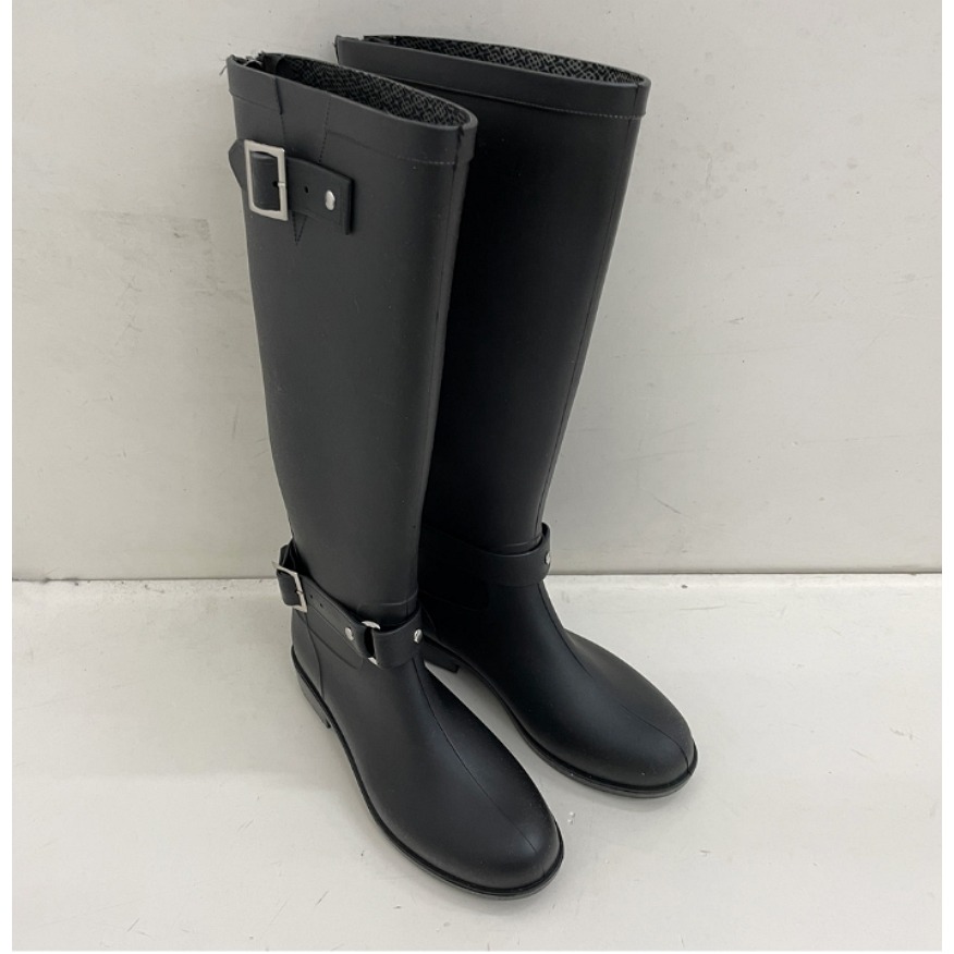 [預購 每周日中午 12:00收單] 2025 韓國 deepny 時尚  雙環扣長筒雨靴-細節圖10