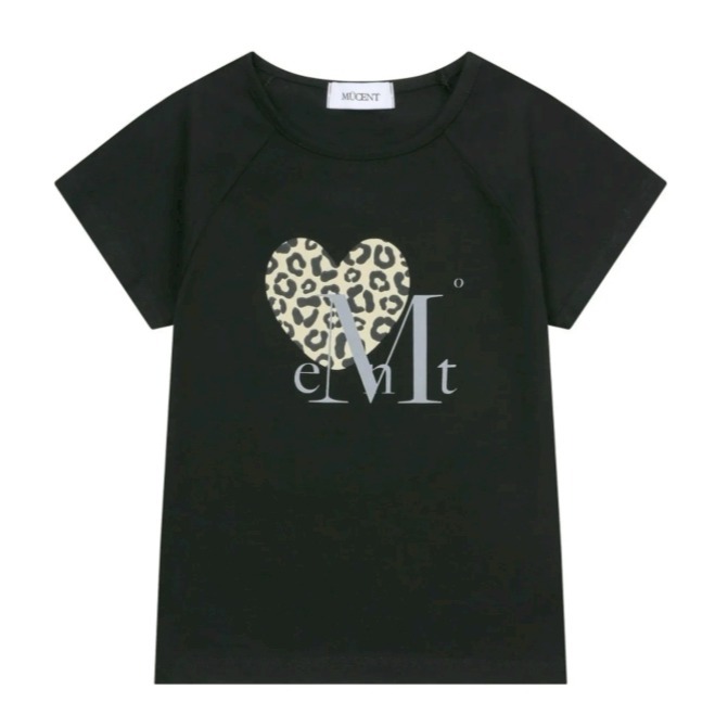 [韓國打折款] [預購 每周日中午 12:00收單] 2025 韓國 MUCENT 豹紋愛心上衣 [隨時完售]-細節圖4