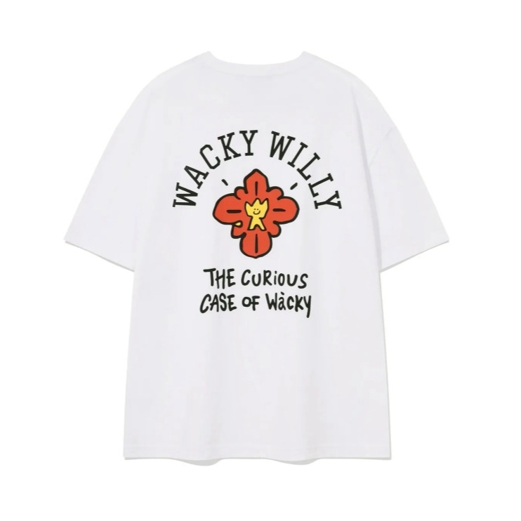 [打折款] [ 2025.07.14 中午12:00收單]2025 韓國 WACKY WILLY  扶桑花火炬人上衣-細節圖2