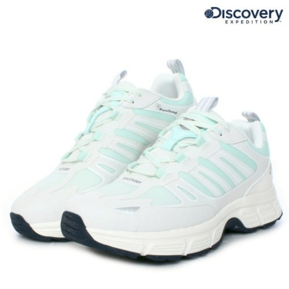 [韓國季末打折款][ 預購 每周日中午12:00收單] 2025~DISCOVERY 25春夏新品 特殊設計氣墊運動鞋-細節圖4