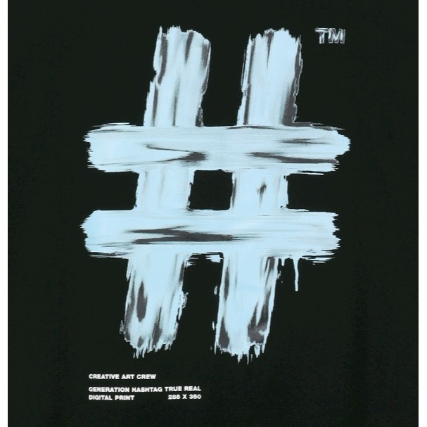 [韓國季末打折款][預購 每周日中午 12:00收單] 2025 韓國 BEENTRILL 中性款 油漆logo設計上衣-細節圖2