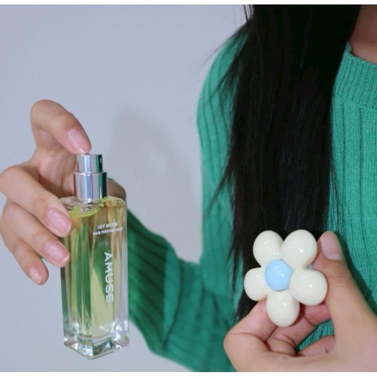 [預購 每周日中午 12:00收單] 2025 韓國 AMUSE 小雛菊髮香噴霧 30ml-細節圖4