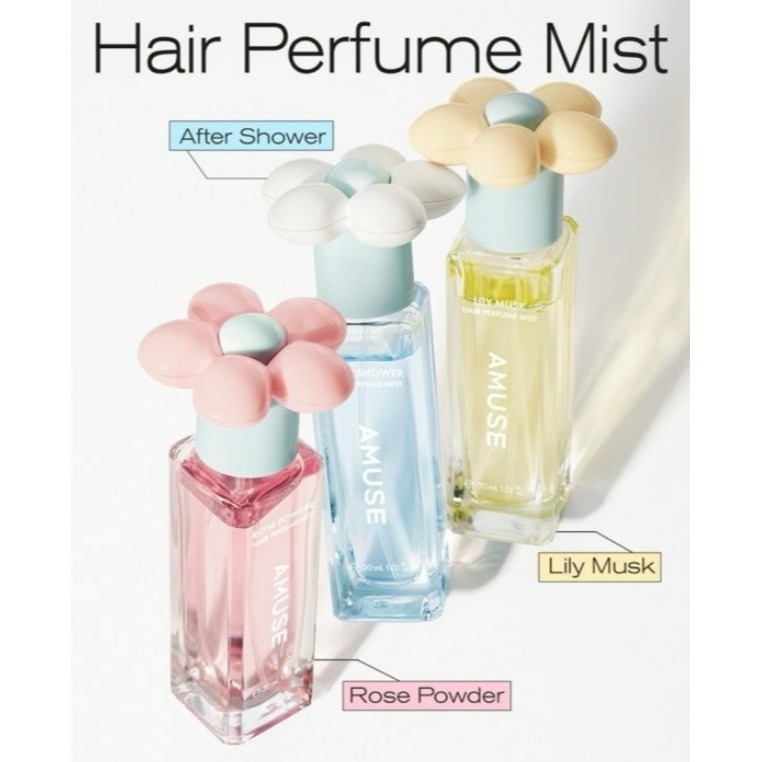 [預購 每周日中午 12:00收單] 2025 韓國 AMUSE 小雛菊髮香噴霧 30ml-細節圖11