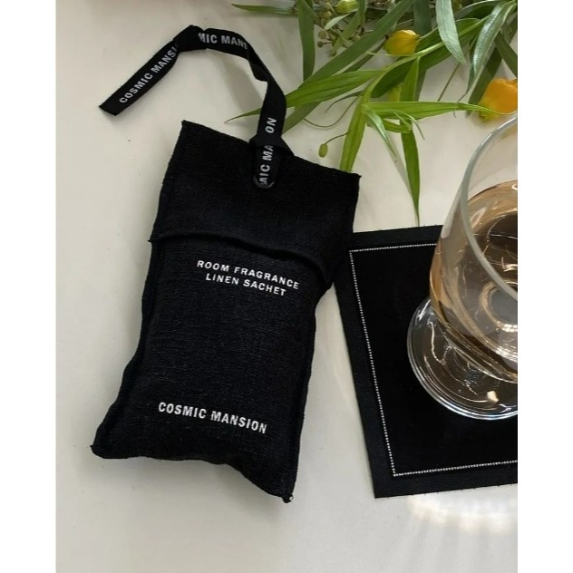 [預購 每周日中午12:00收單] 2025韓國 生活百貨  COSMIC MANSION 亞麻香氛袋-細節圖2