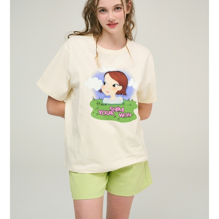 [季末打折款][預購 每周日中午 12:00收單] 2025 韓國 YOUK SHIM WON 陸心媛 好天氣上衣-細節圖2