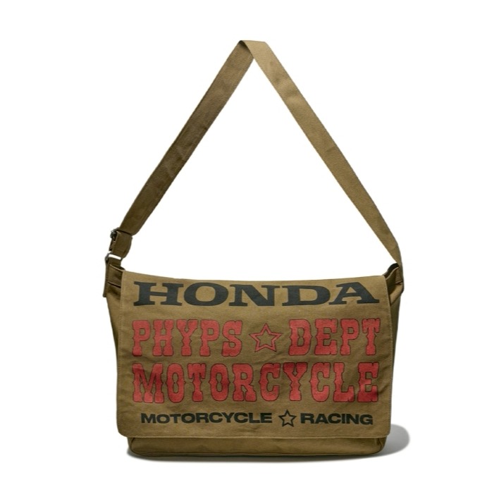 [韓國打折款] [預購 每周日中午 12:00收單] 2025 韓國 HONDA   LOGO 翻蓋帆布包-細節圖6