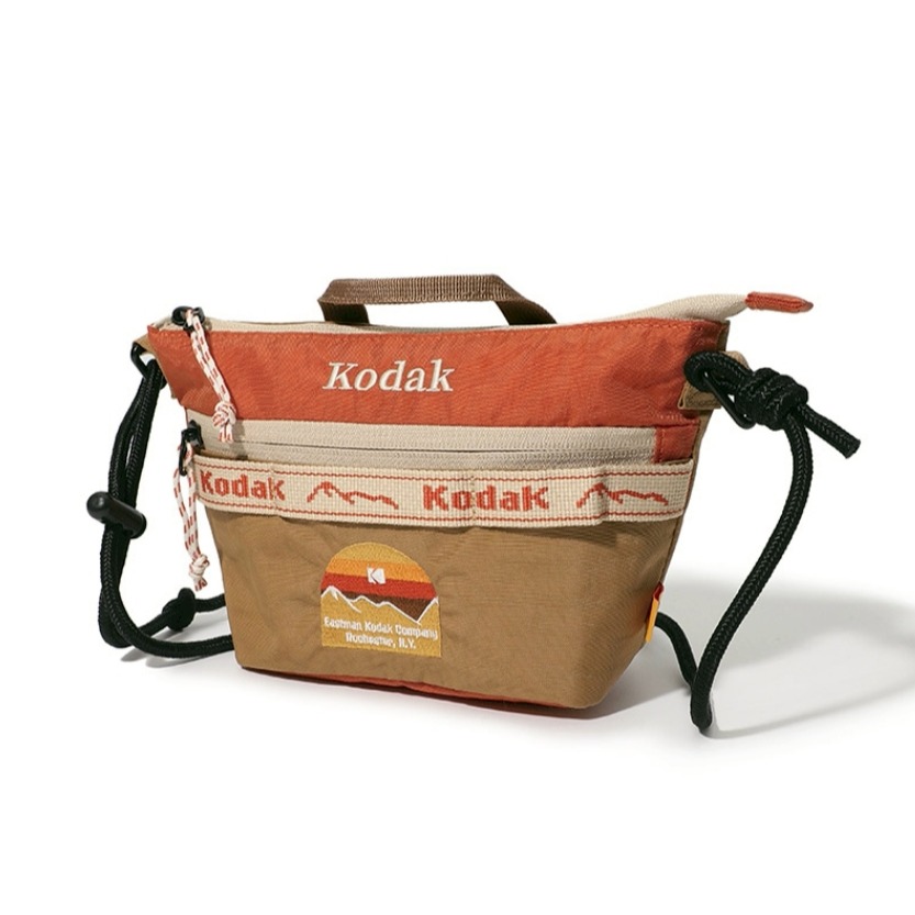 [預購 每周日中午 12:00收單] 2025 韓國 KODAK柯達 斜背手拿小托特包-細節圖3