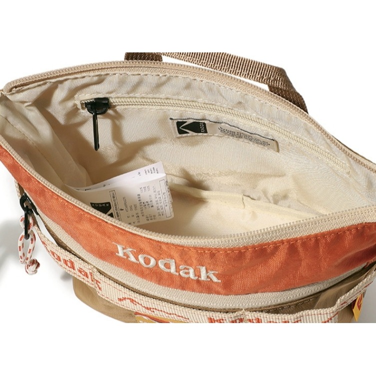 [預購 每周日中午 12:00收單] 2025 韓國 KODAK柯達 斜背手拿小托特包-細節圖5
