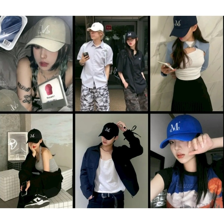 [預購 每周日中午 12:00收單] 2025 韓國 MUCENT 經典LOGO棒球帽+黑色後背包+襪子+項鍊 4件套裝-細節圖11