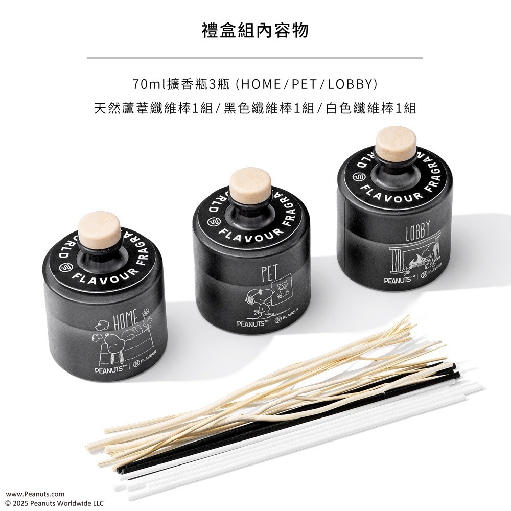 [閃購 2025.08.24 中午 12:00收單] 2025 FLAVOUR | PEANUTS™ 聯名香氛禮盒-細節圖3