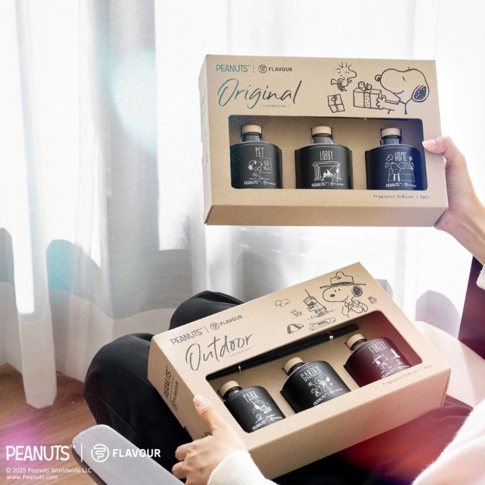 [閃購 2025.08.24 中午 12:00收單] 2025 FLAVOUR | PEANUTS™ 聯名香氛禮盒-細節圖8
