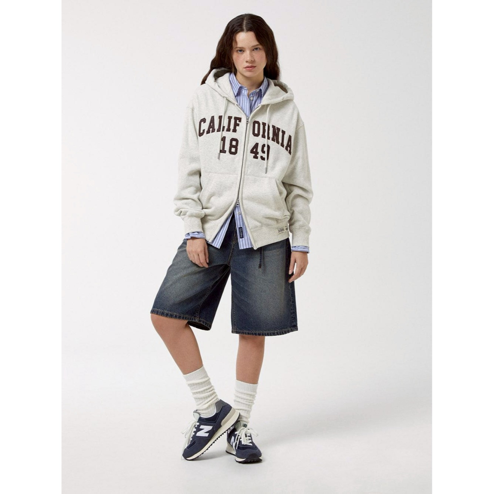 [預購 每周日中午 12:00收單] 2025 韓國   WHO.A.U 加州1949連帽外套(男女皆可)-細節圖3