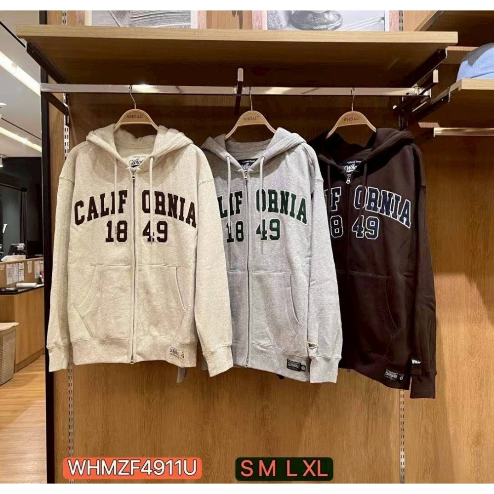 [預購 每周日中午 12:00收單] 2025 韓國   WHO.A.U 加州1949連帽外套(男女皆可)-細節圖10