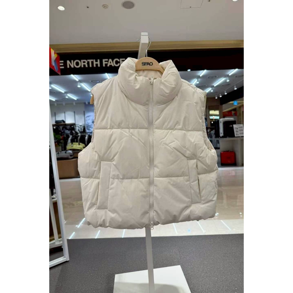 [預購 每周日中午 12:00收單] 2025 韓國 SPAO 女款保暖鋪棉背心-細節圖2