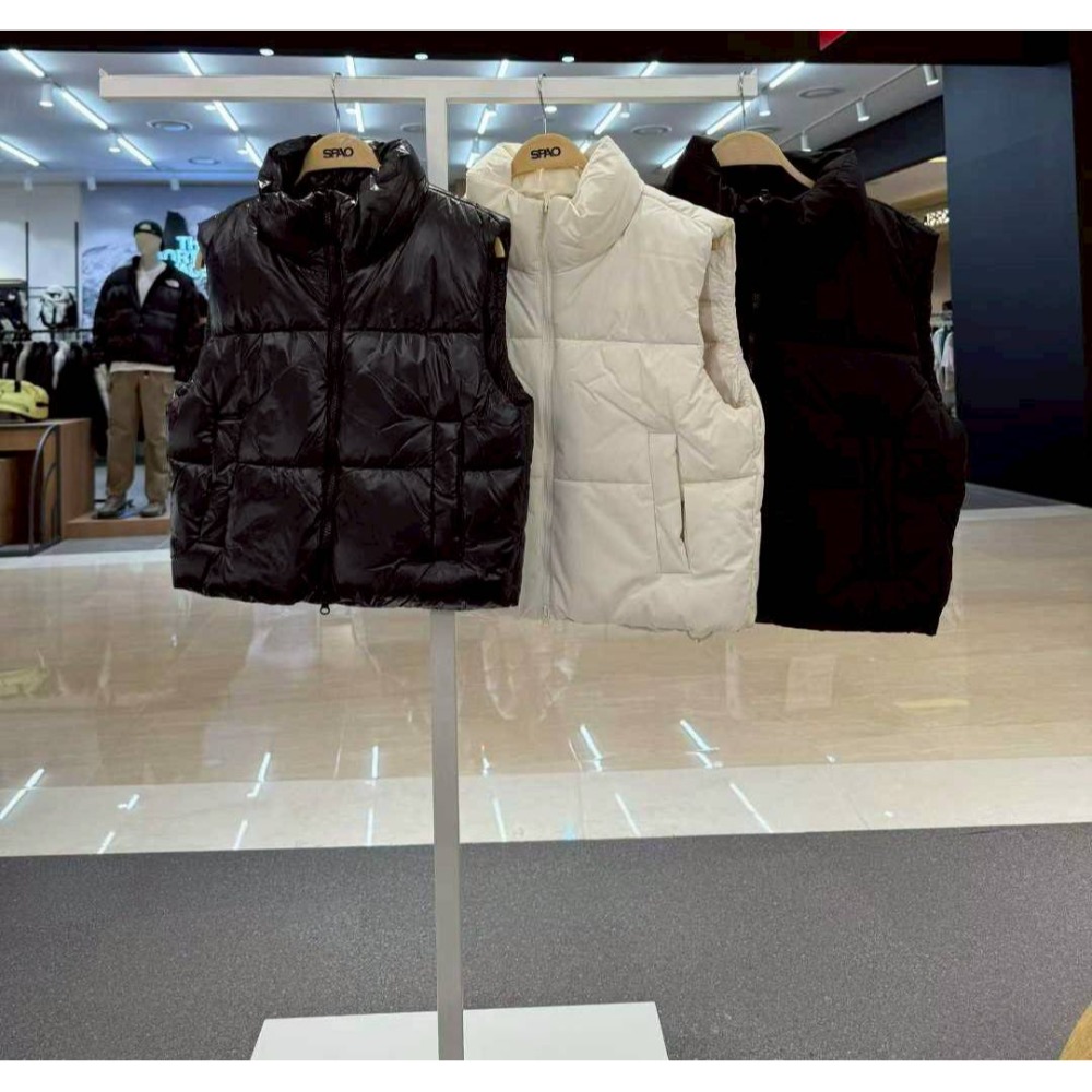 [預購 每周日中午 12:00收單] 2025 韓國 SPAO 女款保暖鋪棉背心-規格圖7