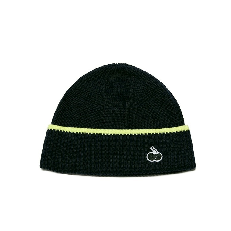 [韓國打折ing][預購 每周日中午12:00收單] 2025 韓國 KIRSH  櫻桃反摺針織帽-細節圖4