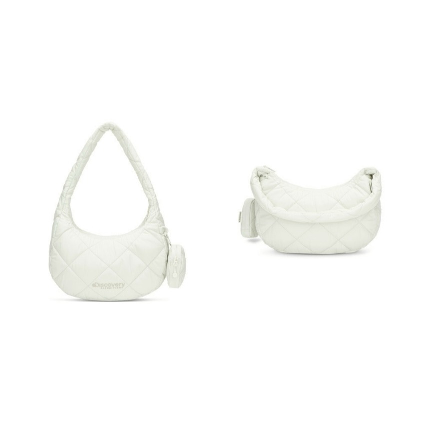 [韓國打折ing][預購 每周日中午 12:00收單] 2025 韓國  DISCOVERY 雲朵肩背包+零錢小包-細節圖5