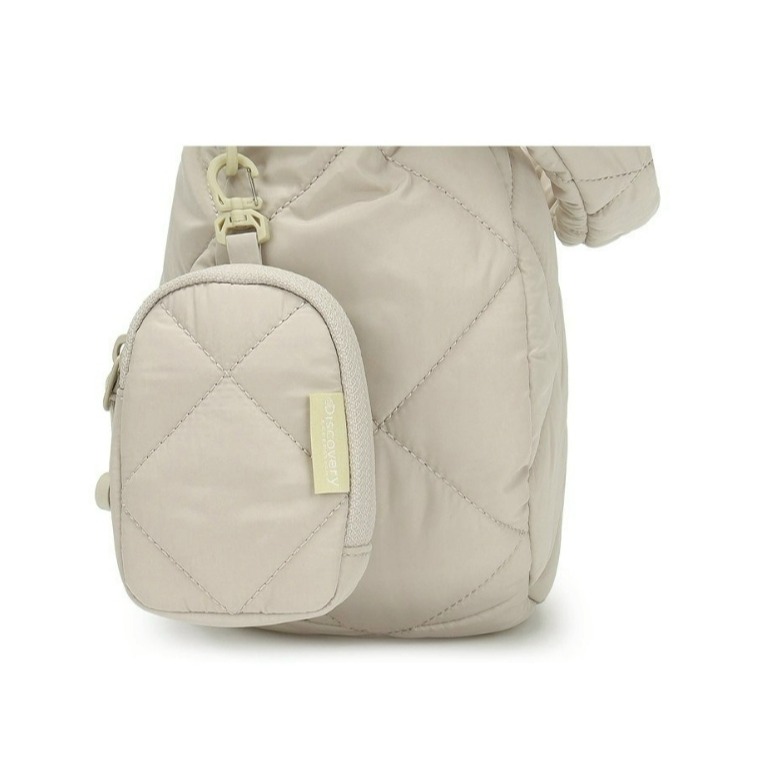 [韓國打折ing][預購 每周日中午 12:00收單] 2025 韓國  DISCOVERY 雲朵肩背包+零錢小包-細節圖8