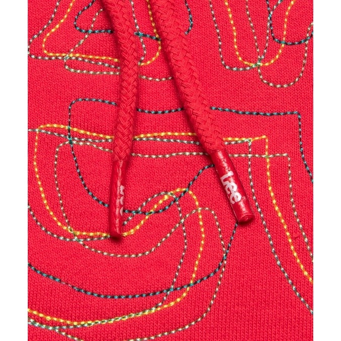 [韓國打折ing] [預購 每周日中午 12:00收單] 2025 韓國 LEE  中性版LOGO刺繡連帽上衣-細節圖2