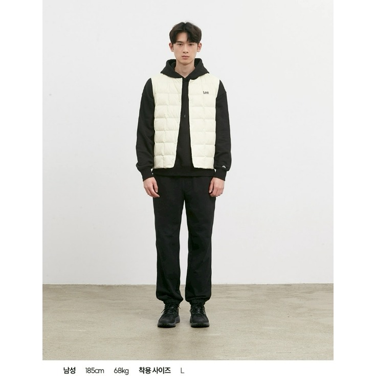 [韓國打折 ing][預購 每周日中午 12:00收單] 2025 韓國 LEE 中性版歐洲頂級鴨絨背心-細節圖9