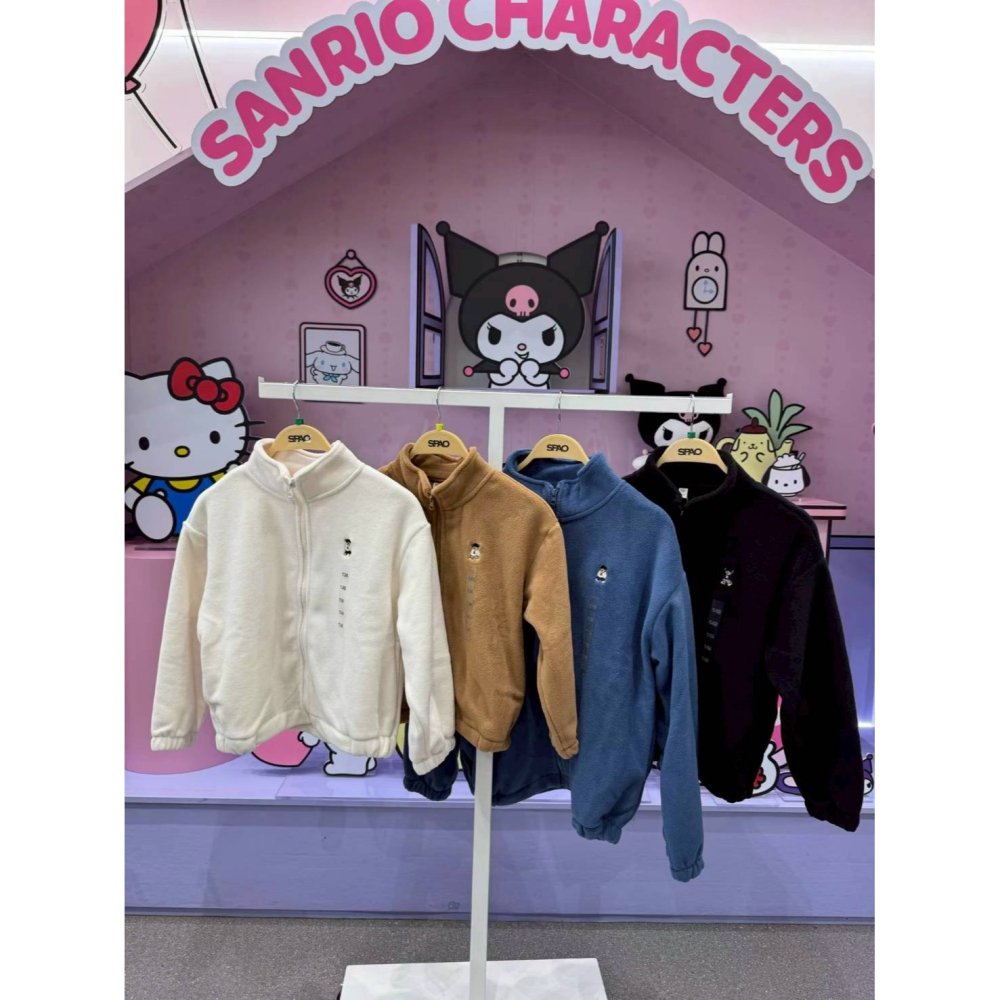 [預購 每周日中午 12:00收單] 2025 韓國   SPAO 孩童款 刷毛外套-細節圖6