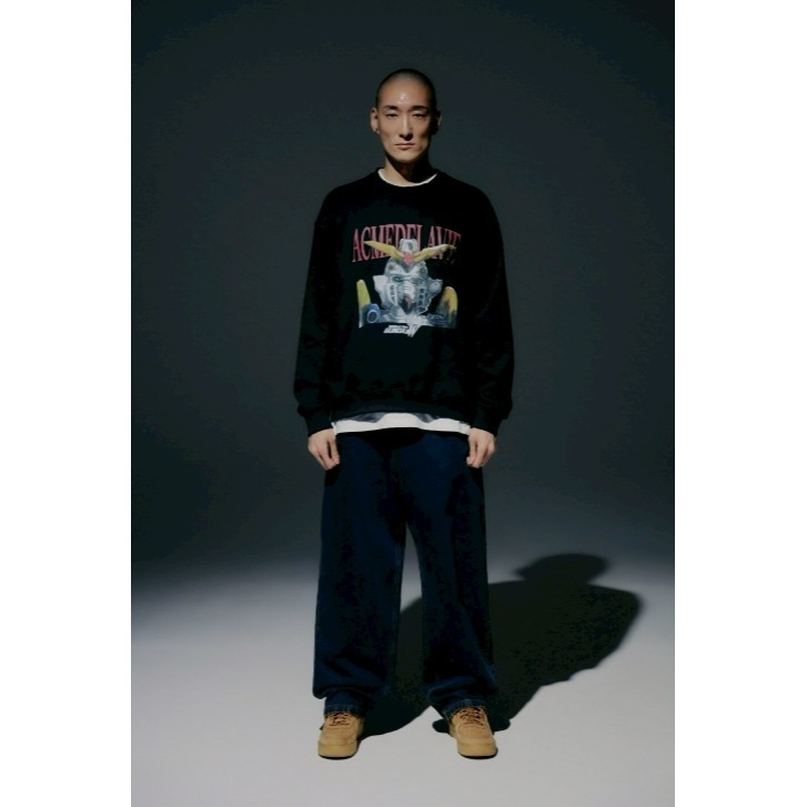 [預購 每周日中午 12:00收單] 2025 韓國 聯名系列  ADLV X 鋼彈聯名系列 長袖上衣 (男女皆可)-細節圖5