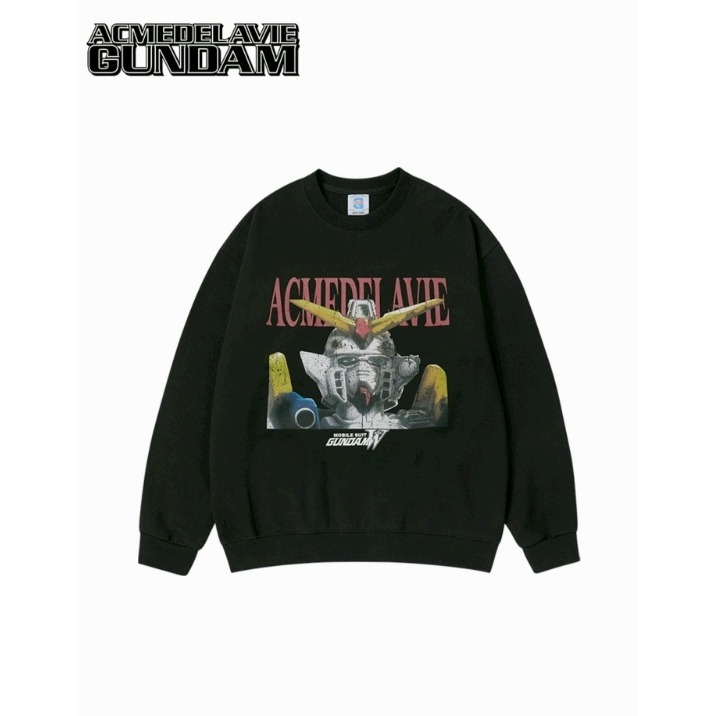 [預購 每周日中午 12:00收單] 2025 韓國 聯名系列  ADLV X 鋼彈聯名系列 長袖上衣 (男女皆可)-細節圖7