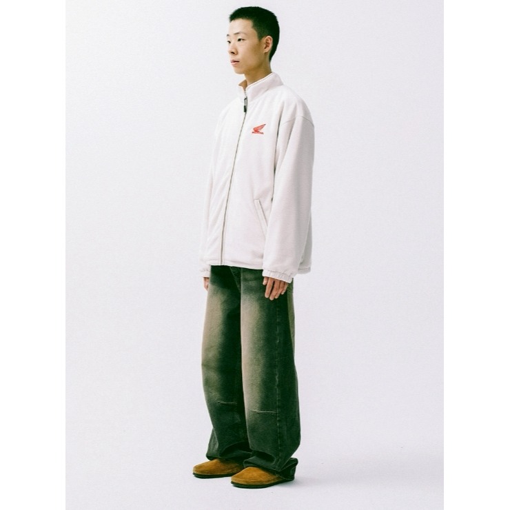 [韓國打折ing][預購 每周日中午 12:00收單] 2025 韓國 HONDA 刷毛外套-細節圖7