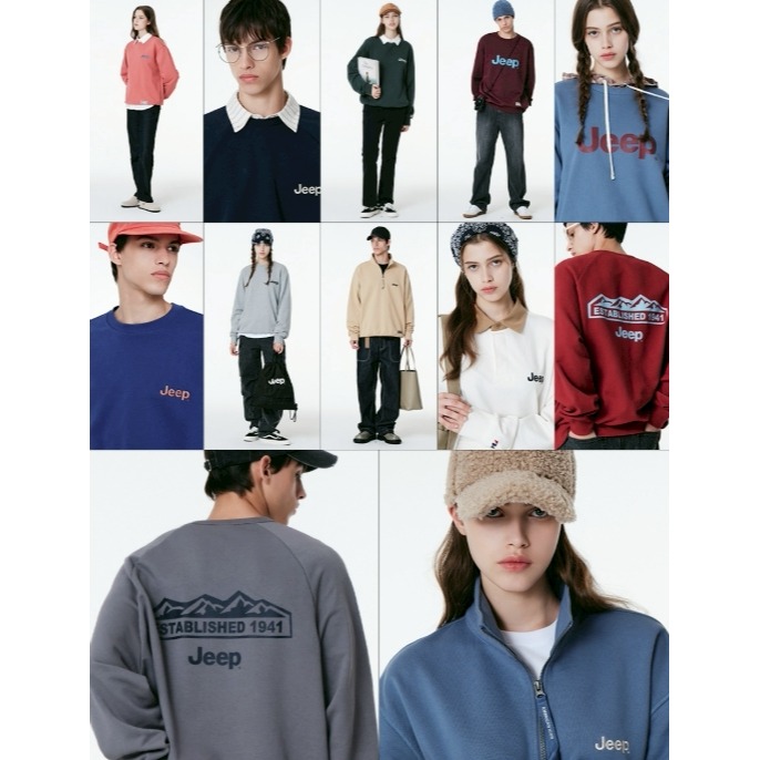 [韓國打折ing] [預購 每周日中午 12:00收單] 2025 韓國 JEEP  後LOGO上衣-細節圖11