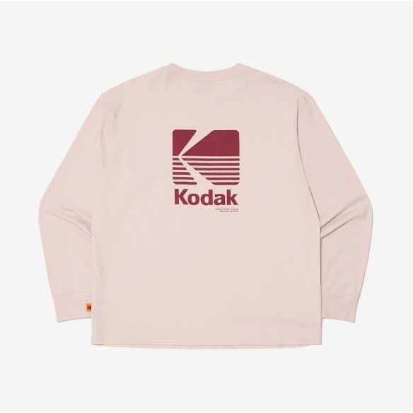 [預購 每周日中午 12:00收單] 2025 韓國  KODAK柯達 秋冬新款  後大LOGO薄款上衣-細節圖3