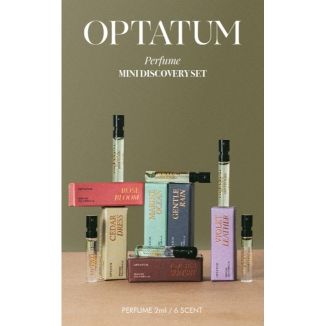 [預購 每周日中午 12:00收單] 2025 韓國 OPTATUM 香氛探索組合 5入小香 2ML 附收納包-細節圖8