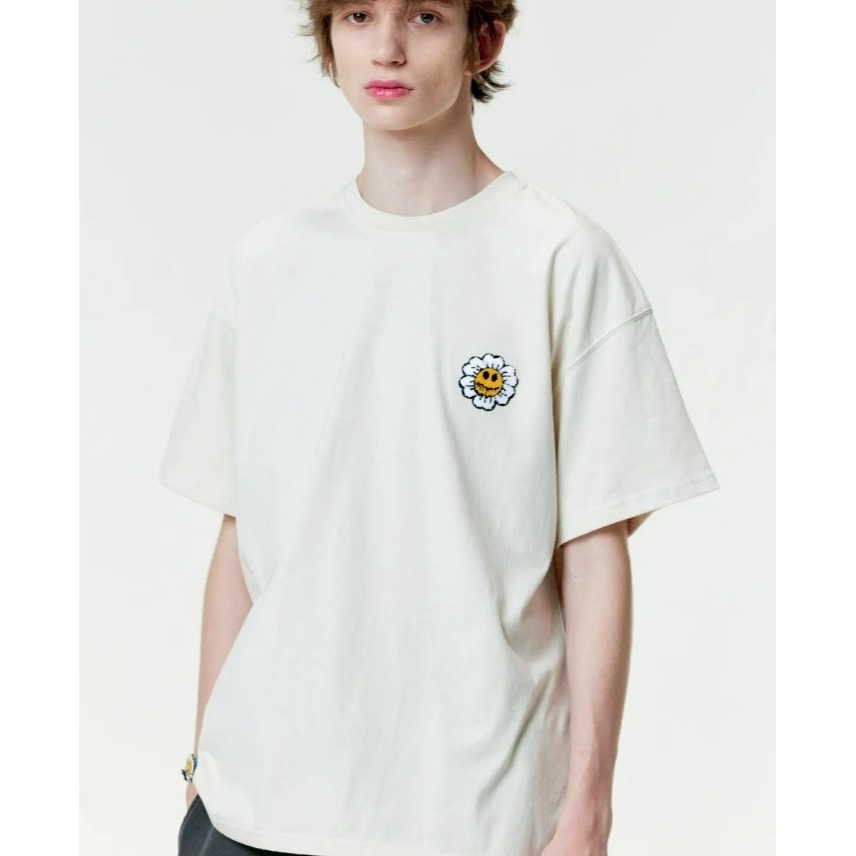 [韓國打折ing][預購 每周日中午 12:00收單] 2025 韓國 MISTERCHILD 笑臉短袖上衣(中性)-細節圖10