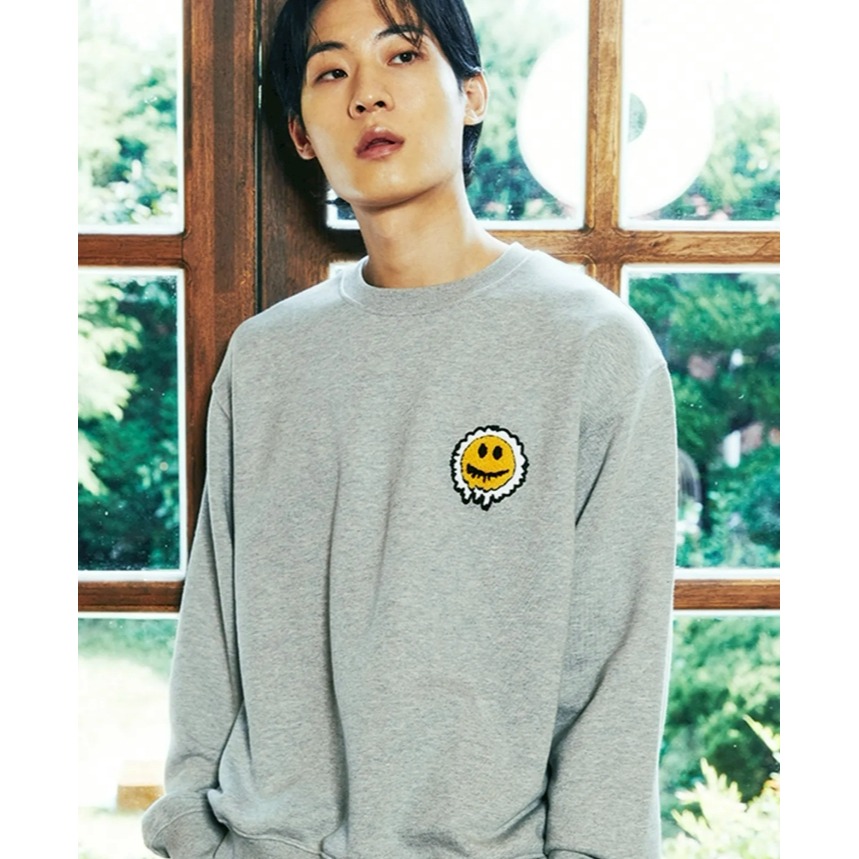 [韓國打折ing][預購 每周日中午 12:00收單] 2025 韓國 MISTERCHILD 笑臉長袖T (中性)-細節圖2