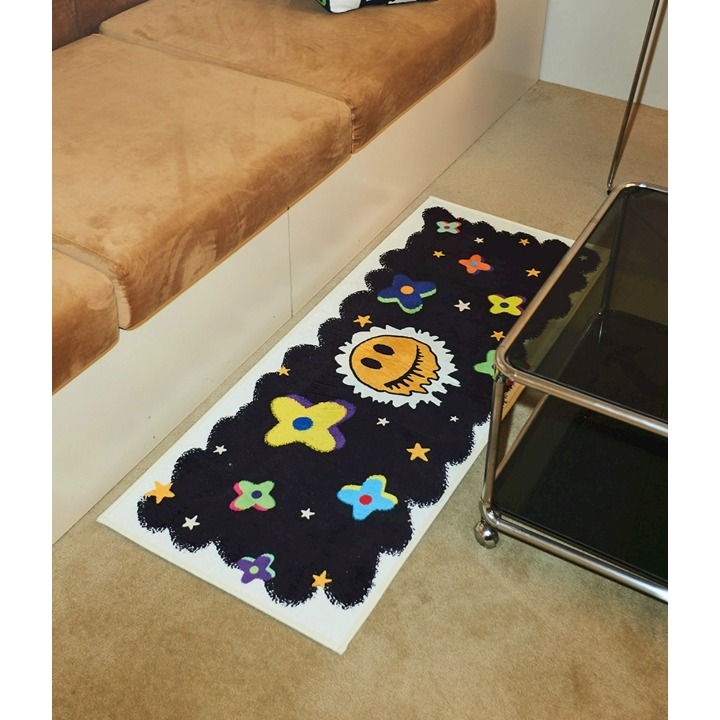 [預購 每周日中午 12:00收單] 2025 韓國 生活百貨   MISTERCHILD  微笑花地墊-細節圖2