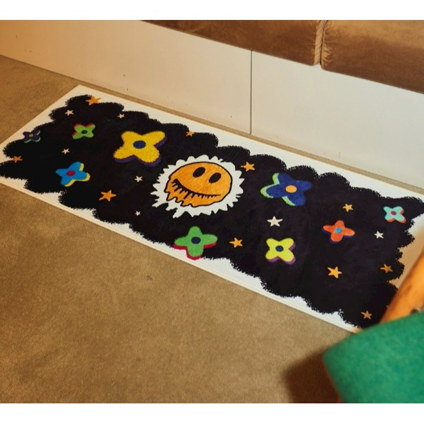 [預購 每周日中午 12:00收單] 2025 韓國 生活百貨   MISTERCHILD  微笑花地墊-細節圖3