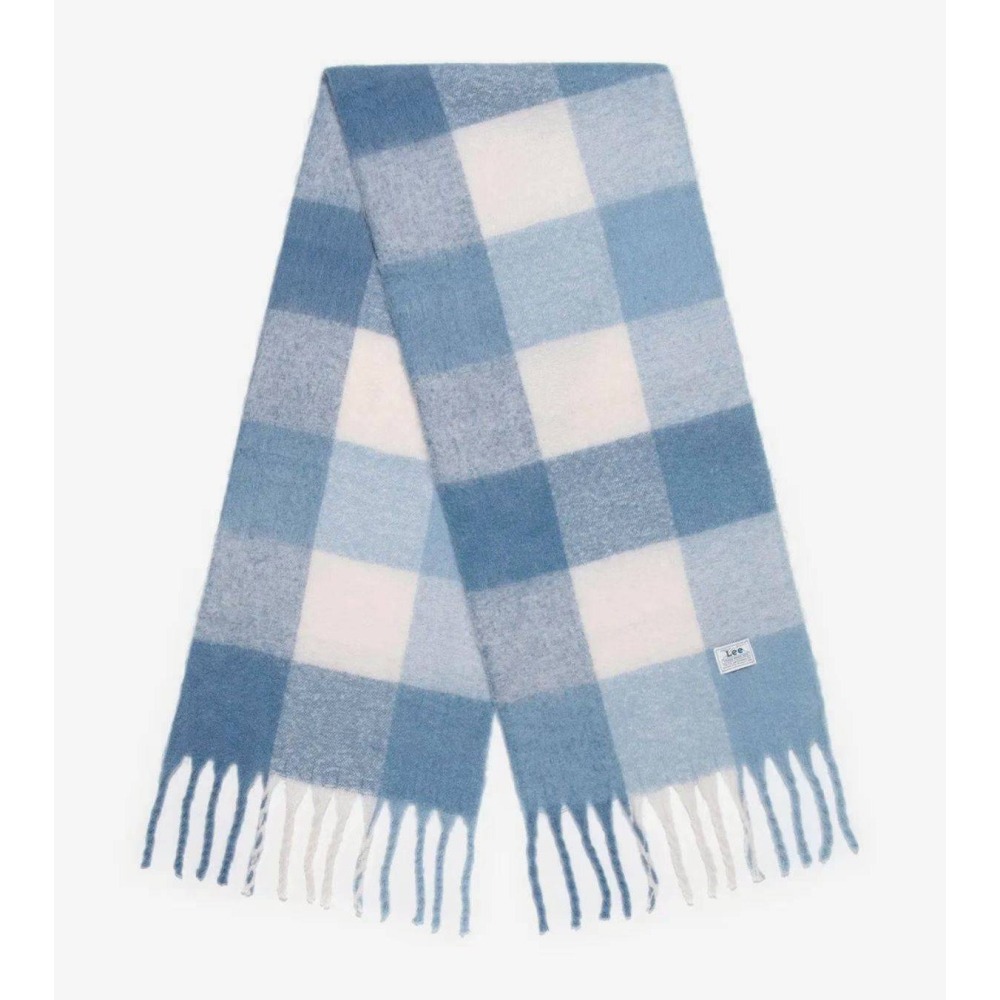 [預購 每周日中午 12:00收單] 2025 韓國 LEE 25秋冬新品     流蘇質感圍巾-細節圖4