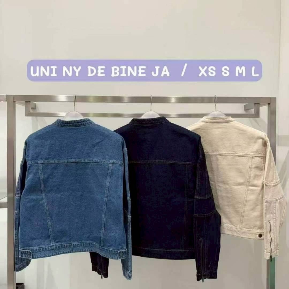 [韓國打折ing][預購 每周日中午 12:00收單] 2025 韓國 NERDY 帥氣飛行款牛仔外套-細節圖5