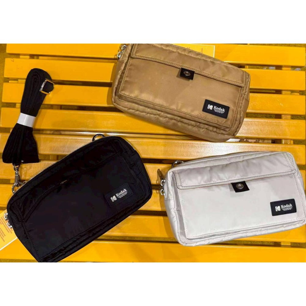 [預購 每周日中午 12:00收單] 2025 韓國 KODAK 25秋冬新款   肩背/斜背包-細節圖6